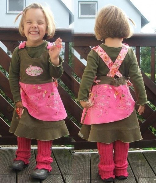 GESKE, Kinder-Trägerkleid, Schnittmuster