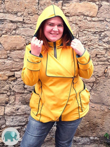 Carla, Allwetter-Jacke für Damen, Schnittmuster