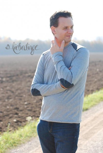 Mister Pepe, Herrenshirt mit Schulterpasse, Schnittmuster