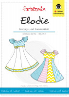 Papierschnittmuster Festkleid Sommerkleid "Elodie" von farbenmix
