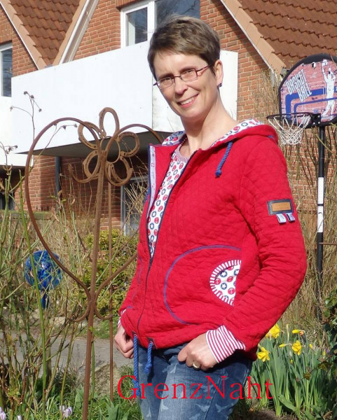 Lady Bella, Sweatjacke, Schnittmuster