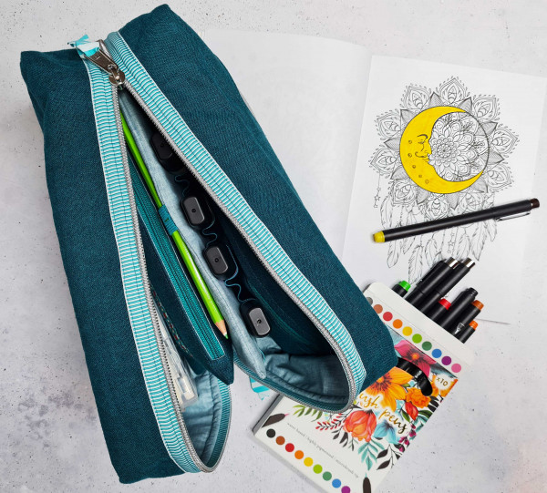 Unterwegs immer kreativ, Organisator Nähanleitung