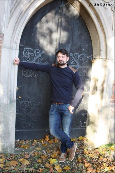 Mister Pepe, Herrenshirt mit Schulterpasse, Schnittmuster