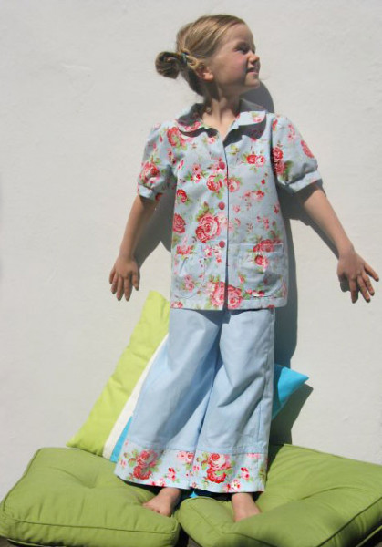 GuteNacht, Kinderpyjama, Schnittmuster