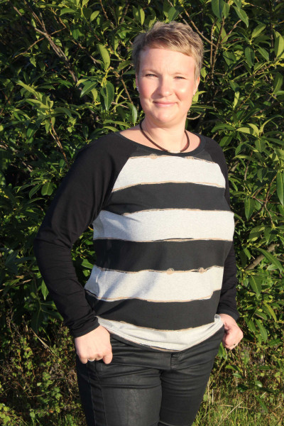 Lady Mary, Damen-Raglanshirt und Pulli, Schnittmuster