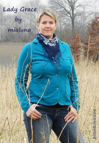 Lady Grace, Sweatblazer, Schnittmuster