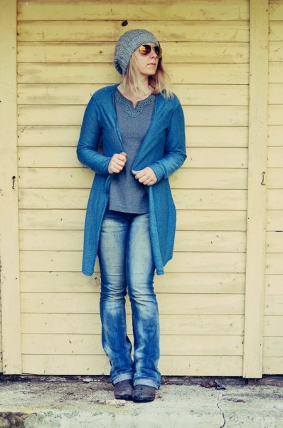 Ana, Damen-Strickjacke, Schnittmuster