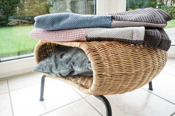 Sofadecke im Mustermix