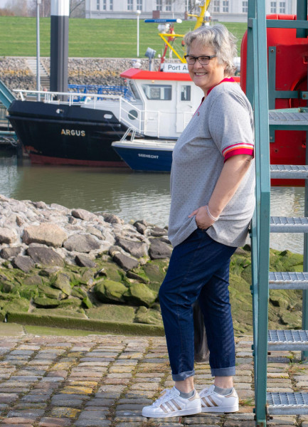 Schnittmuster Plus-Size Damenjeans