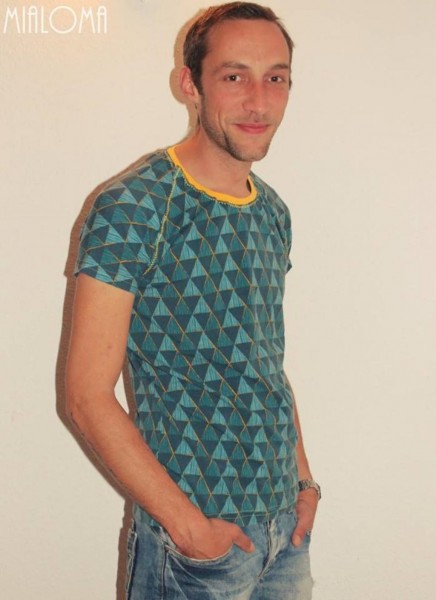 Mister Raglan, Herrenshirt mit Raglanärmeln, Schnittmuster