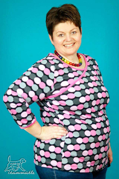 Big Lady Zeena, Plus-Size-Damenshirt, Schnittmuster