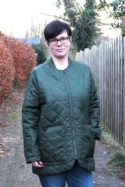 Schnittmuster Damenjacke für Steppstoff Lady Urban von mialuna