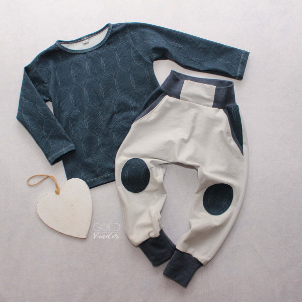 Schnittmuster Checkerhose Klimperklein in schmaler Passform Gr. 44-104