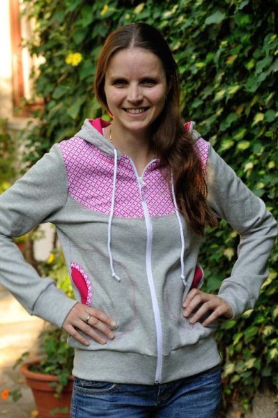 Lady Bella, Sweatjacke, Schnittmuster