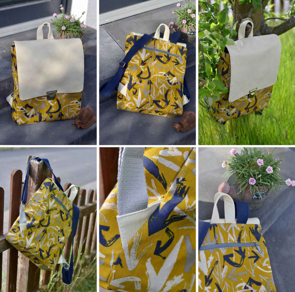 Rucksack Otto, PDF-Schnittmuster mit Nähanleitung