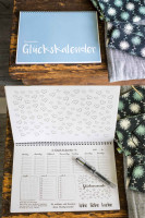 Glückskalender, Achtsamkeitskalender zum Sammeln deiner Glücksmomente