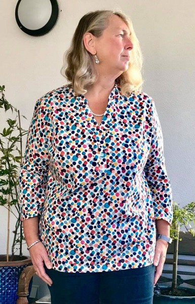 Big Lady Cassidy, Plus-Size-Tunika, Schnittmuster