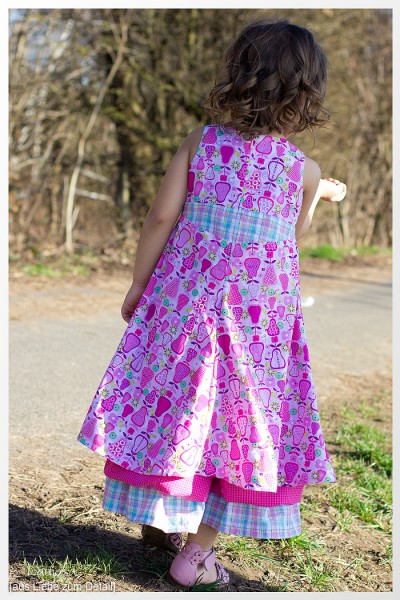 UNIQUE, Festtagskleid, Schnittmuster