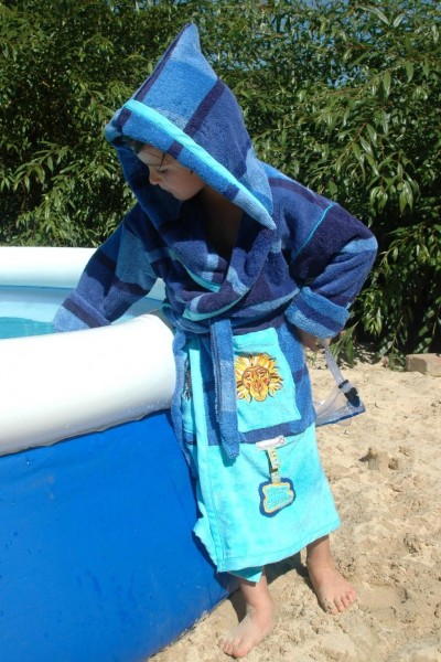 kleinBORKUM, Kinder-Bademantel & süße Waschlappentiere, Papierschnittmuster