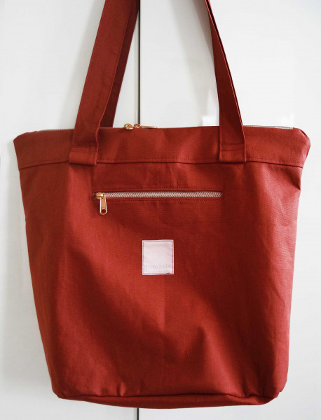 Vielseitige Tasche mit Reißverschlussfächern, Ebook farbenmix