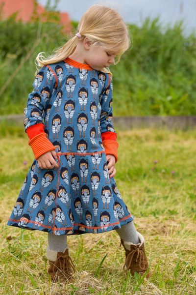 Mädchen Schnittmuster Sweatkleid Henrika von farbenmix