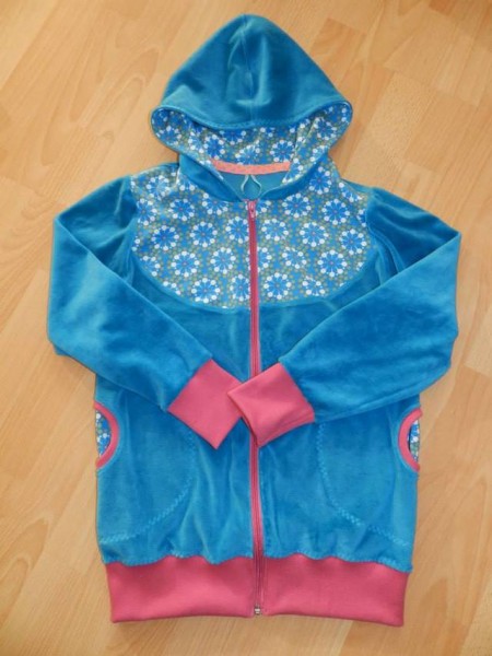 Bella, Mädchen-Sweatjacke, Schnittmuster