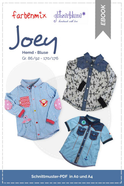 Nähanleitung Hemdbluse Joey