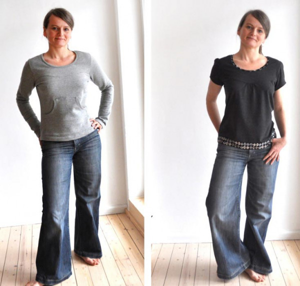 FANÖ, Damenshirt, Schnittmuster