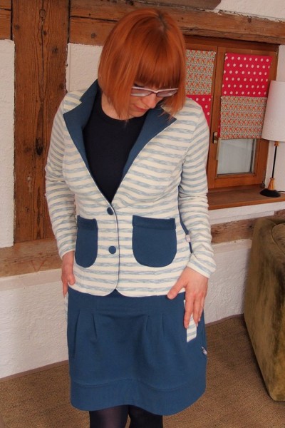 Lady Grace, Sweatblazer, Schnittmuster