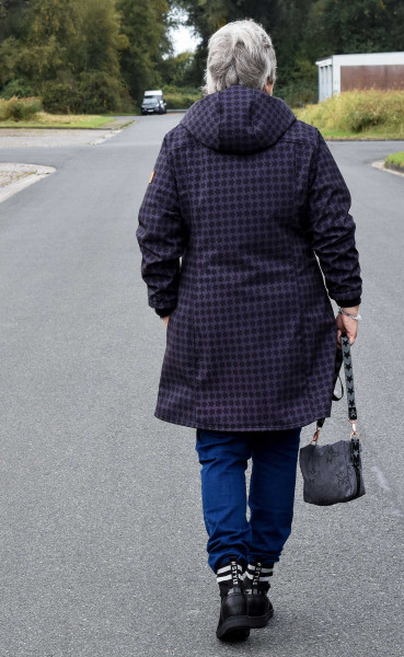 Big Lady Shiva, Plus-Size-Mantel, Schnittmuster