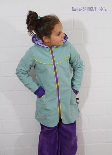 Shiva, Kindermantel, Schnittmuster