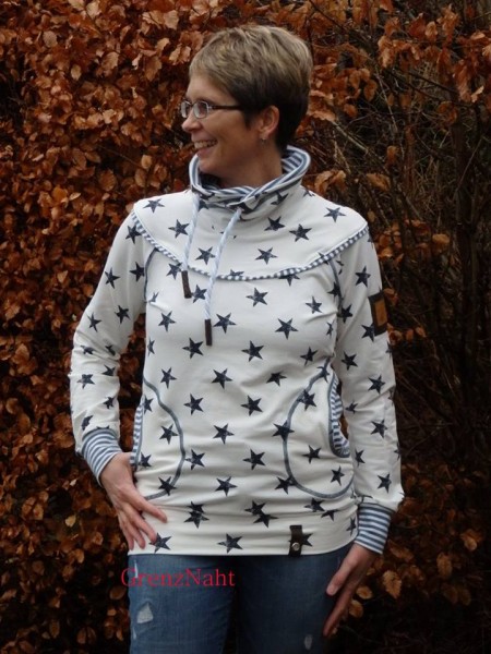 Lady Tasja, Hoodie und Kleid, Schnittmuster