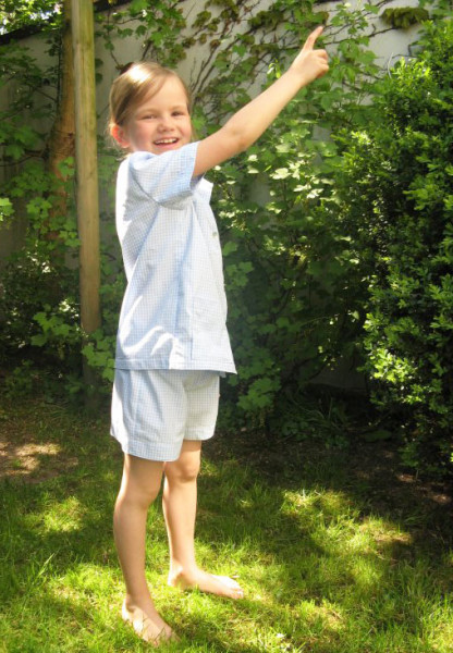 GuteNacht, Kinderpyjama, Schnittmuster