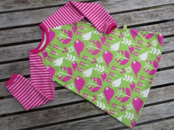 Raglankleid, Klimperklein, Schnittmuster