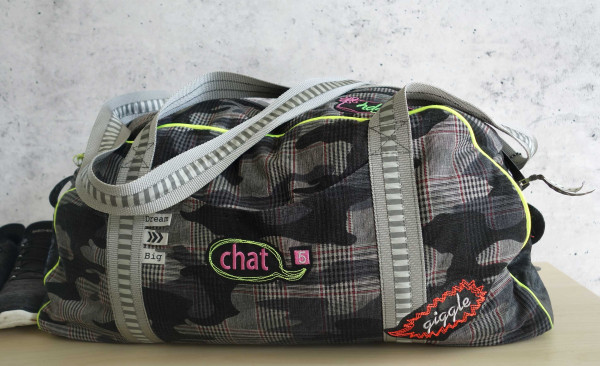 König als kleine Resietasche