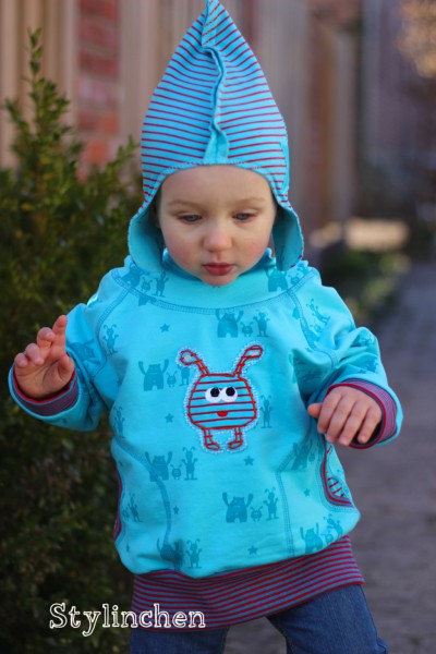 Kapuzenpulli für Kinder nähen