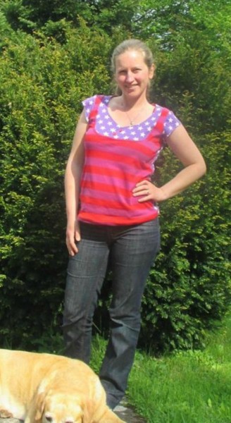 Lady Carolyn, Damenshirt mit Einsatz, Schnittmuster