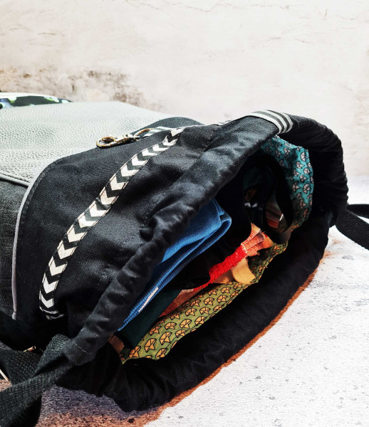 Geräumiger Sport- und Freizeitrucksack farbenmix Ebook zum selber nähen