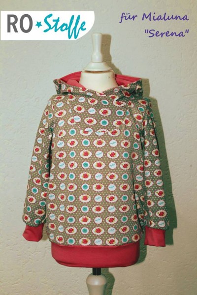 Serena, Kinder-Hoodie, Schnittmuster