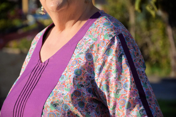 Blusenshirt, Schnittmuster-Konzept