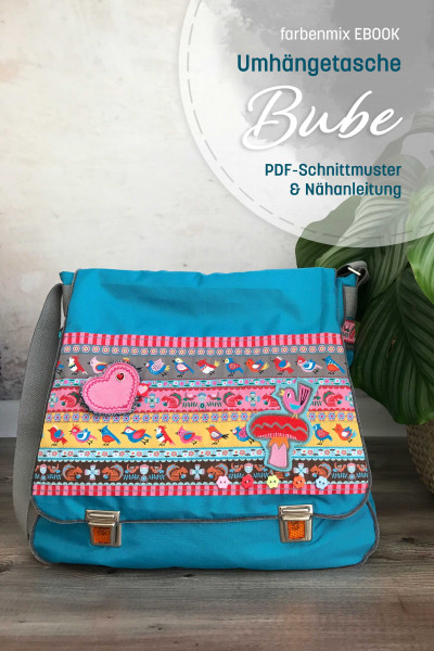 farbenmix Taschen-Schnittmuster Bube vom Taschenspieler 1