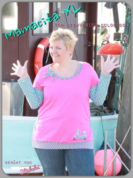 Mamacita XL, Plus-Size-Shirt, Schnittmuster