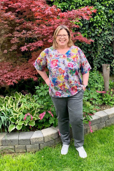 Plus-Size Blusenshirt Schnittmuster von Format nähen