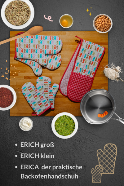 Erich und Erica - Topfhandschuh, Kreativ-Ebook
