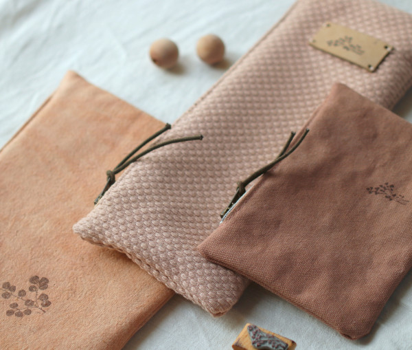 Stiftetaschen im edlem Naturlook, TaschenVielfalt von Farbenmix