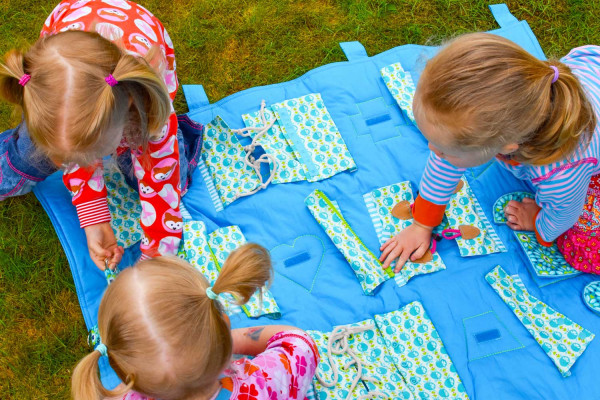 Spieldecke für Formen(t)decke(r), Nähanleitung