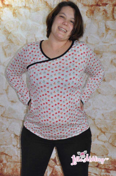 Big Lady Zeena, Plus-Size-Damenshirt, Schnittmuster