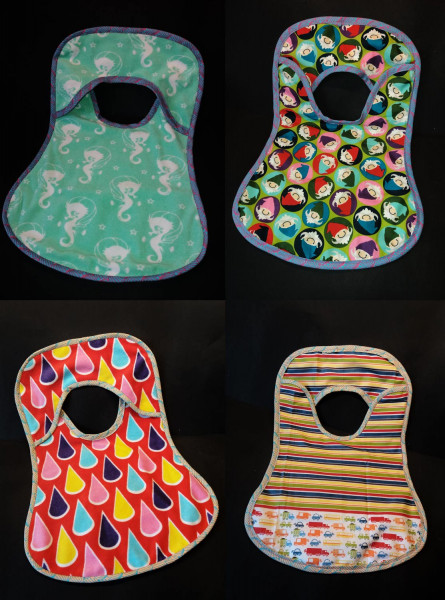 Lätzchen Schnittmuster gratis downloaden bei Farbenmix