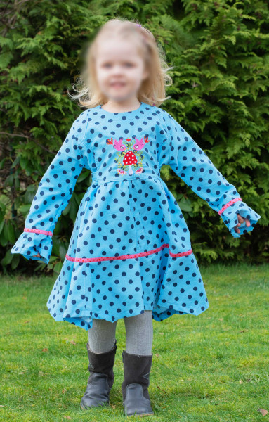 Rachel, Volantkleid, Schnittmuster