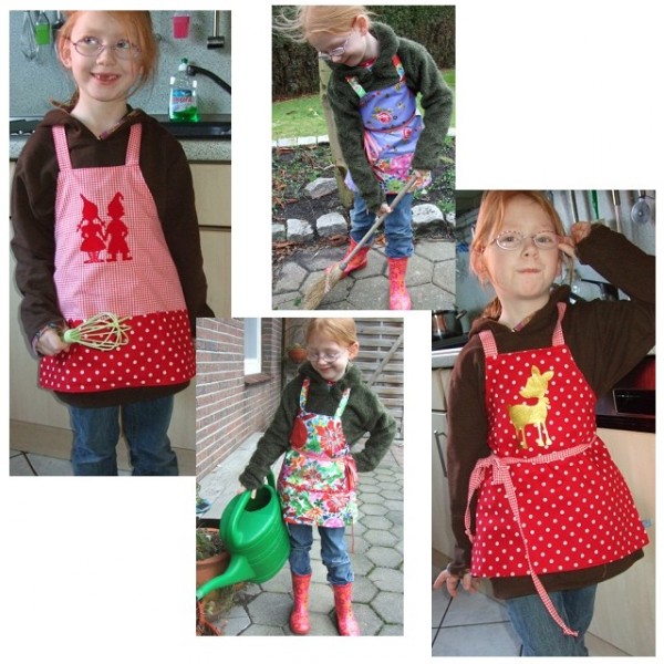 Schürze in 4 Größen, Kreativ-Ebook